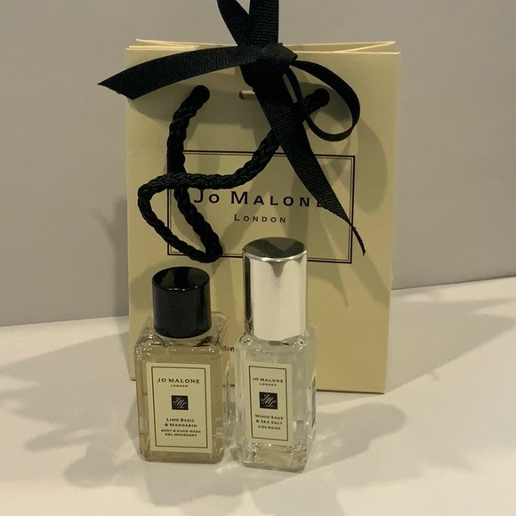 Jo Malone Wood Sage and Sea Salt miniature lime Basil and Mandarin body - Picture 1 of 2